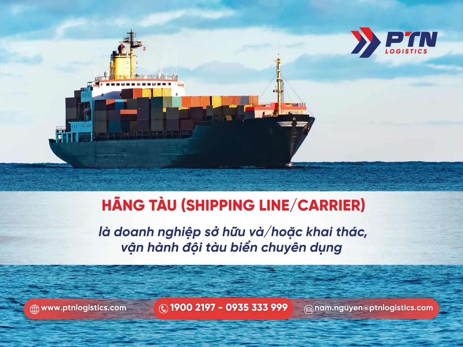 Hãng tàu (Shipping line/Carrier)
