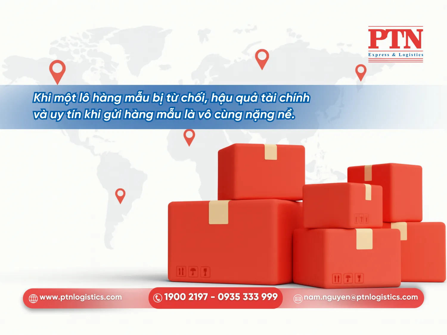 Hậu quả khi hàng mẫu bị hải quan trả về