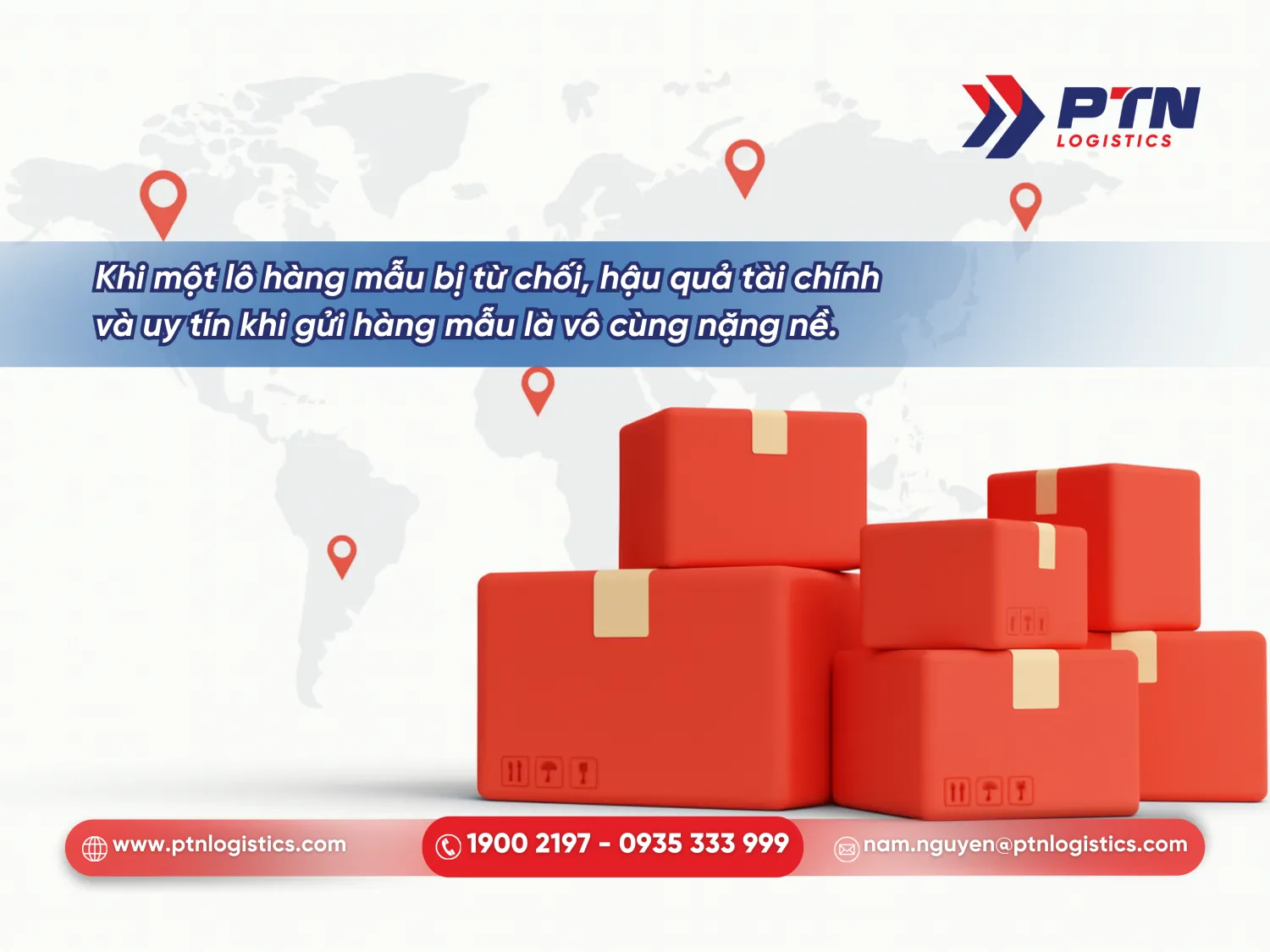 Hậu quả nặng nề khi hàng mẫu bị hải quan trả về