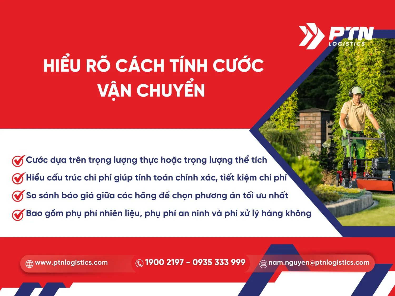 Hiểu rõ cách tính cước vận chuyển chuẩn