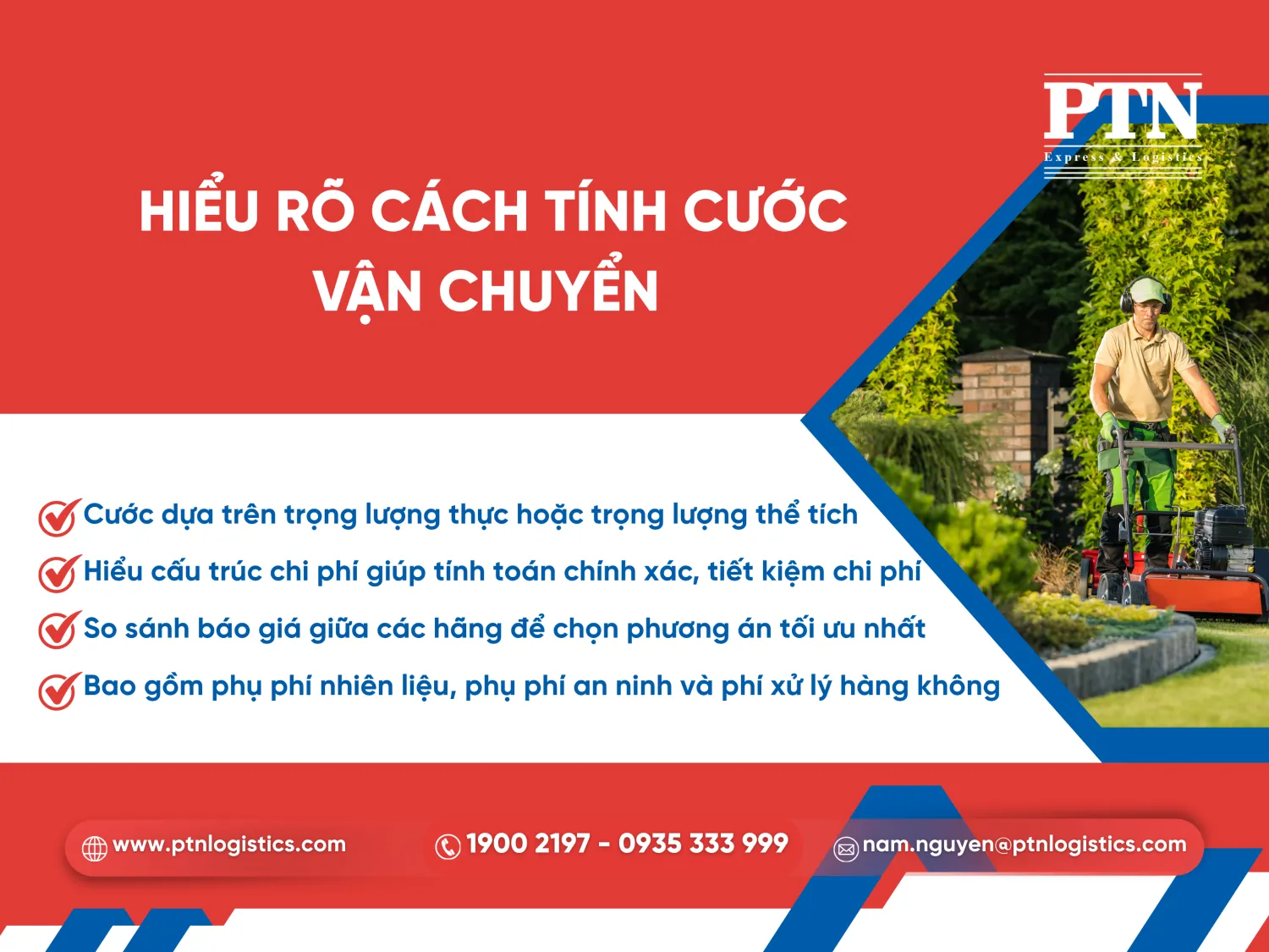 Hiểu rõ cách tính cước vận chuyển