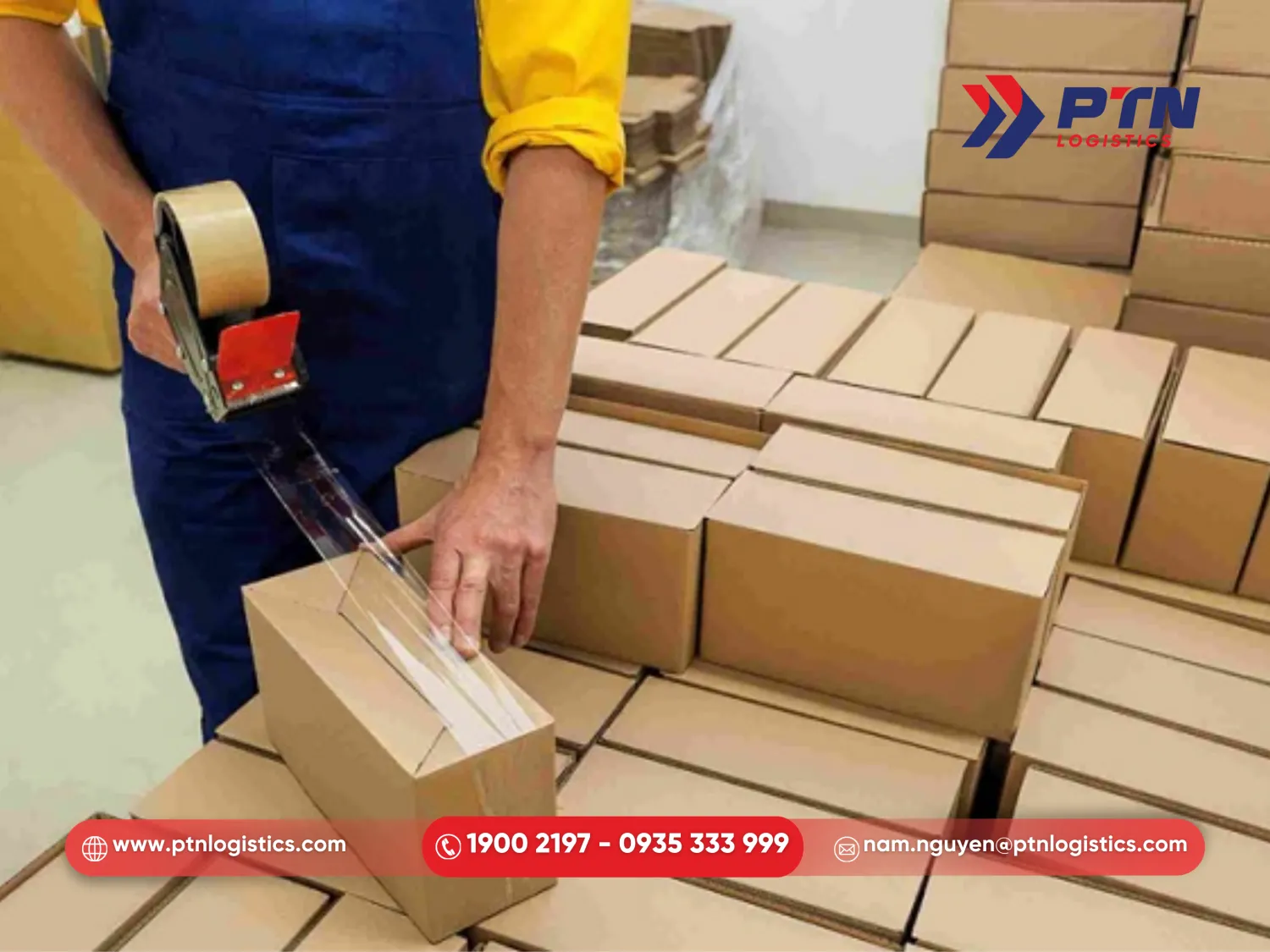 Hỗ trợ nhận hàng và đóng gói chuẩn