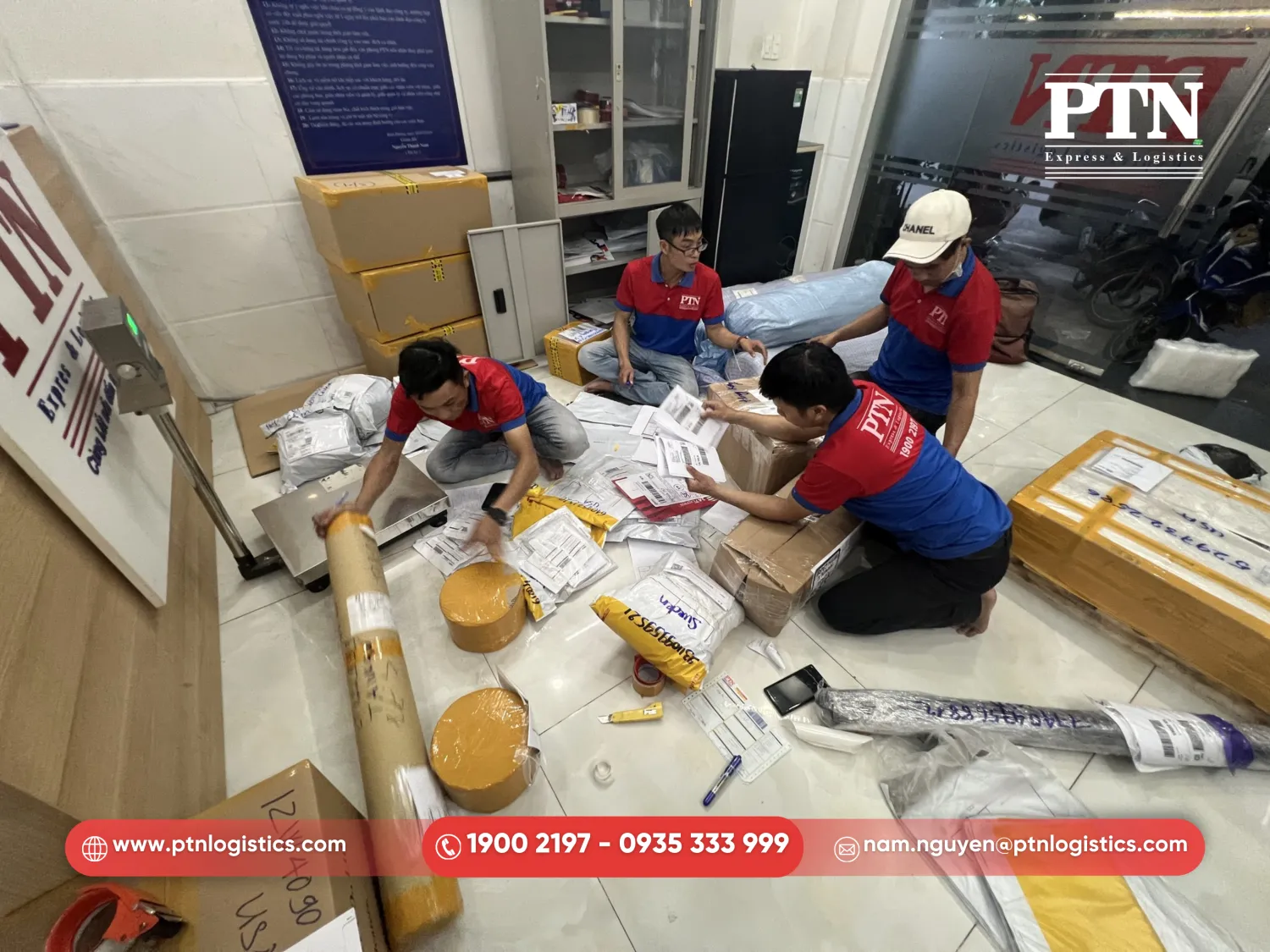 Hỗ trợ pick up tận nhà