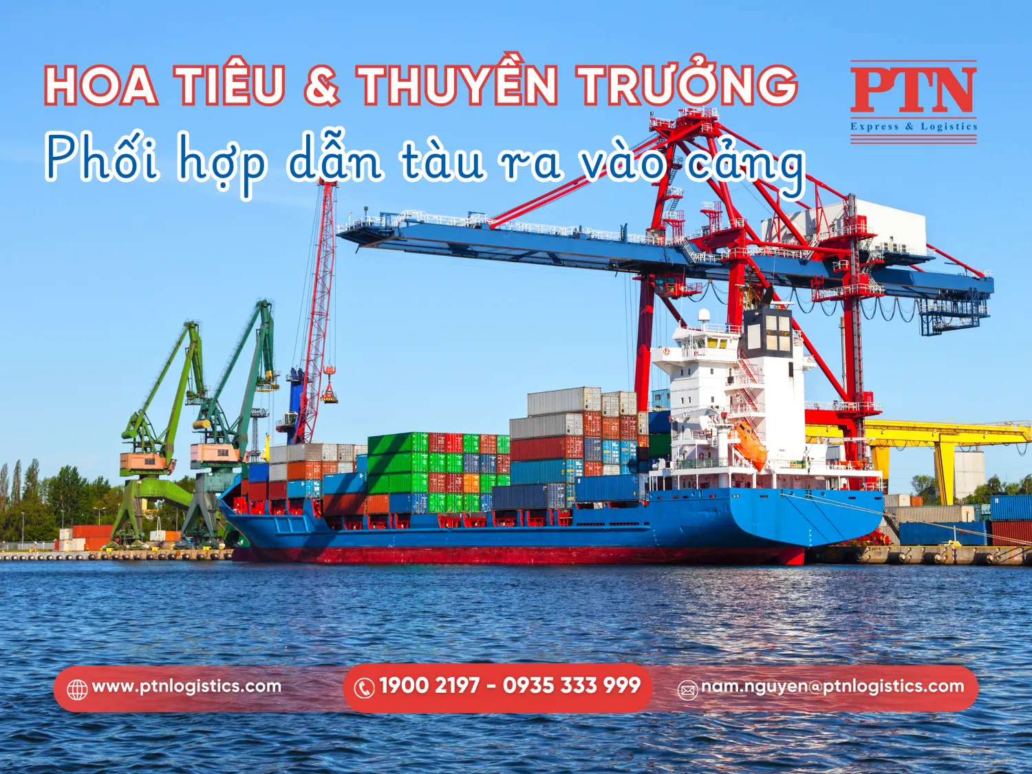 Hoa tiêu dẫn dắt tàu ra vào cảng