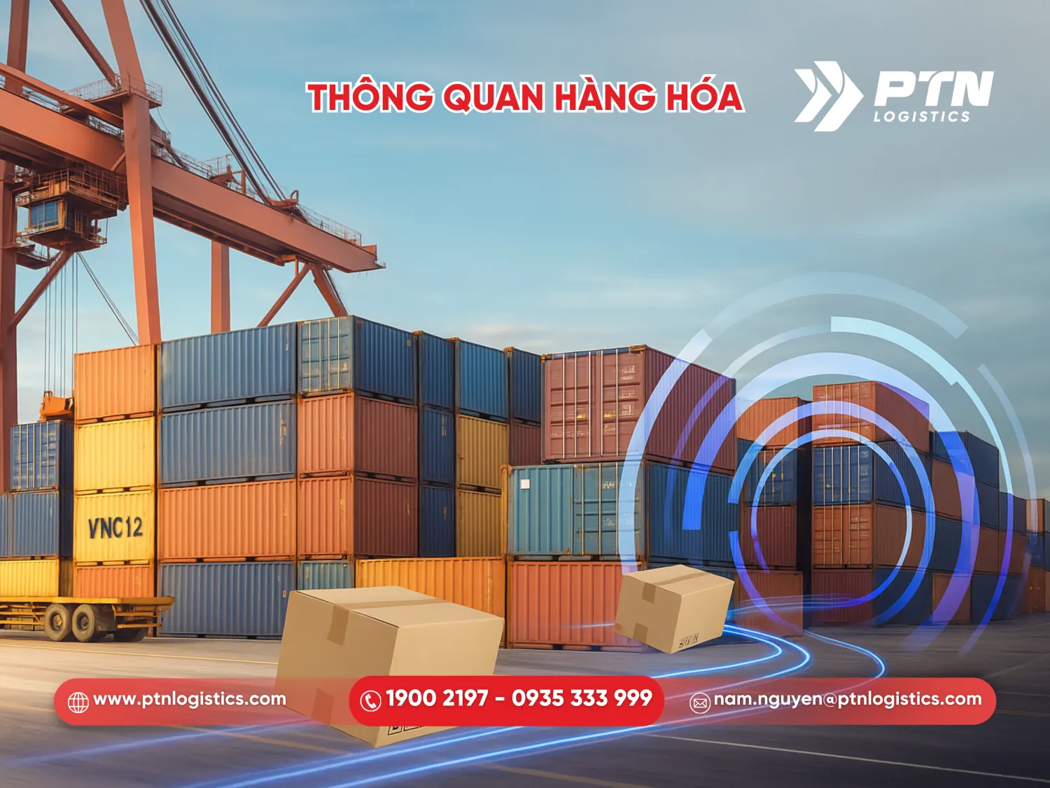 Hoàn tất thủ tục và thông quan hàng hóa