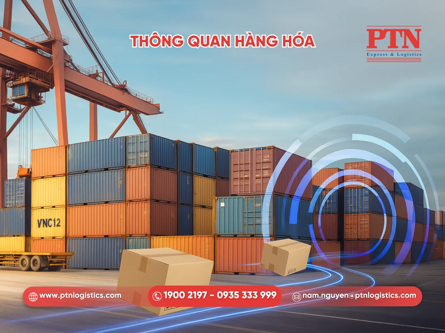 Hoàn tất thủ tục và thông quan