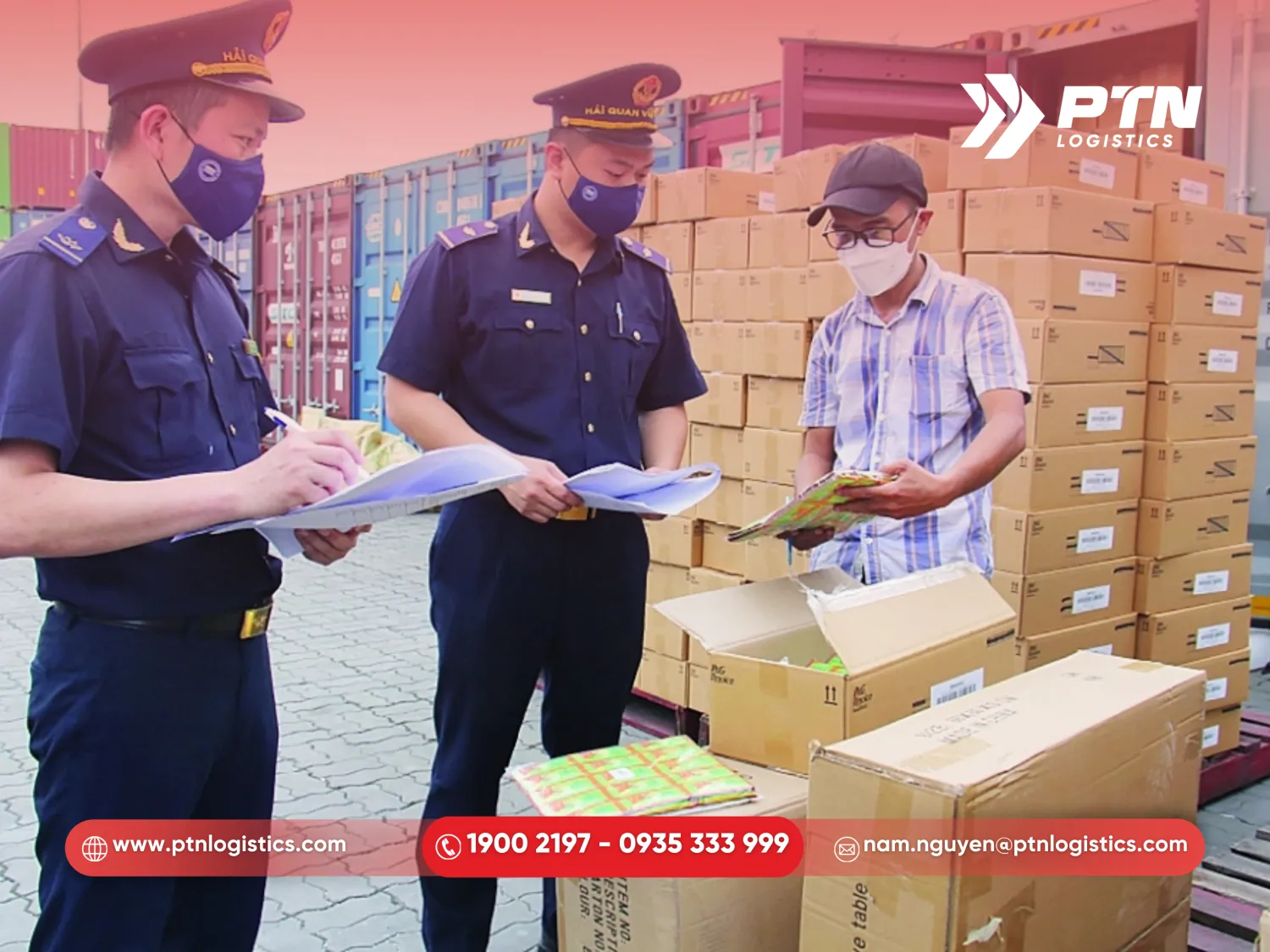 Hoàn thành thủ tục xuất khẩu tại Việt Nam