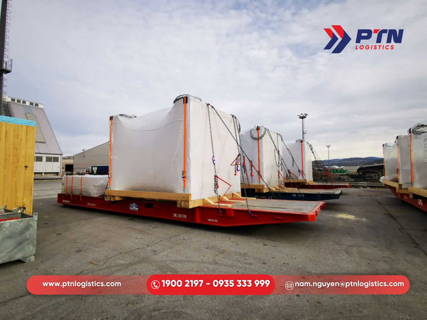 Khâu đóng gói và chằng buộc hàng