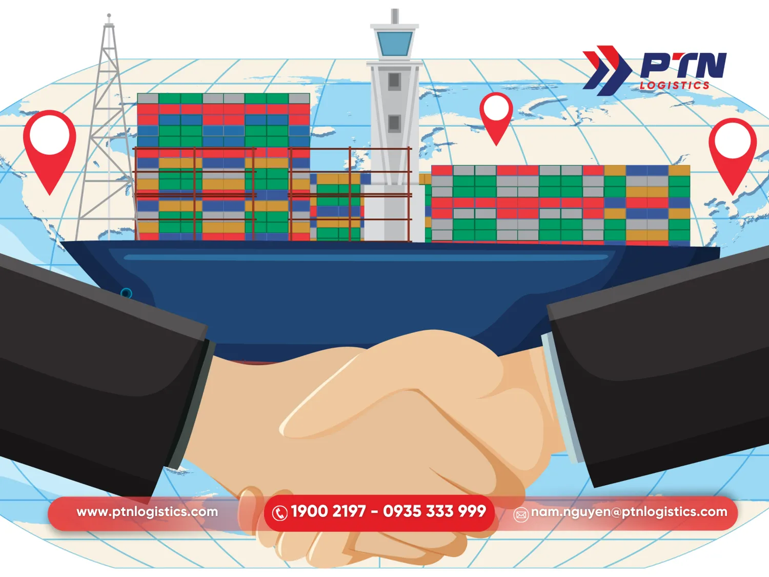 Là đối tác logistics tin cậy tại nước xuất khẩu