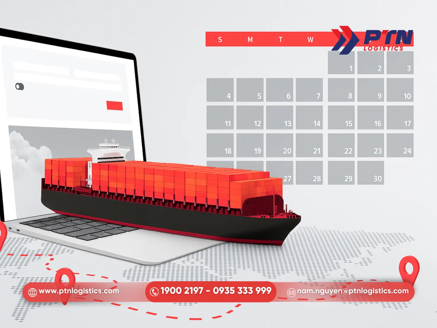 Lịch trình tàu chạy