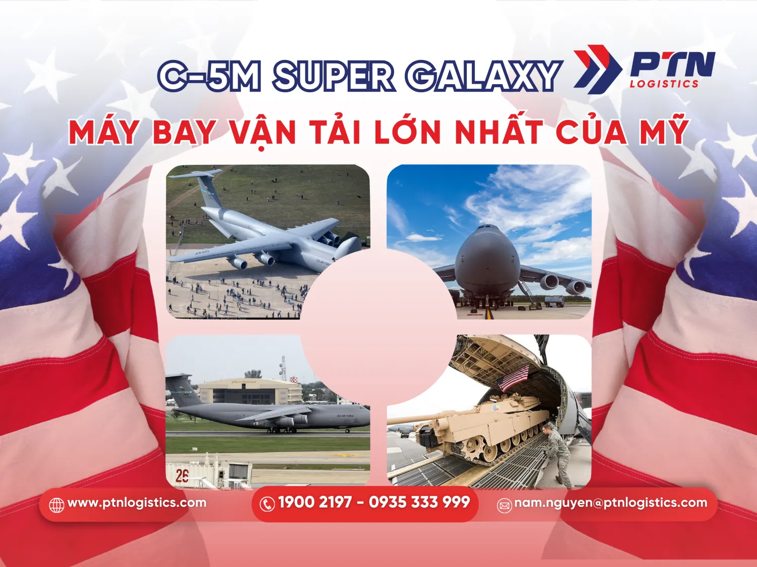 Loại máy bay vận tải lớn nhất của Mỹ