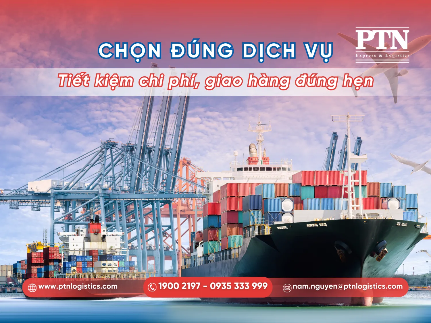 Lựa chọn dịch vụ vận chyển phù hợp