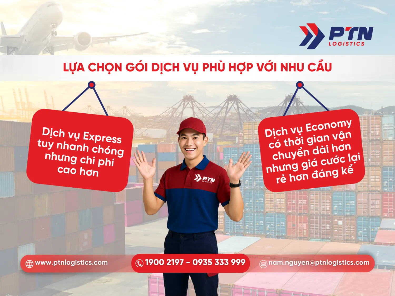 Lựa chọn dịch vụ logistics phù hợp với nhu cầu