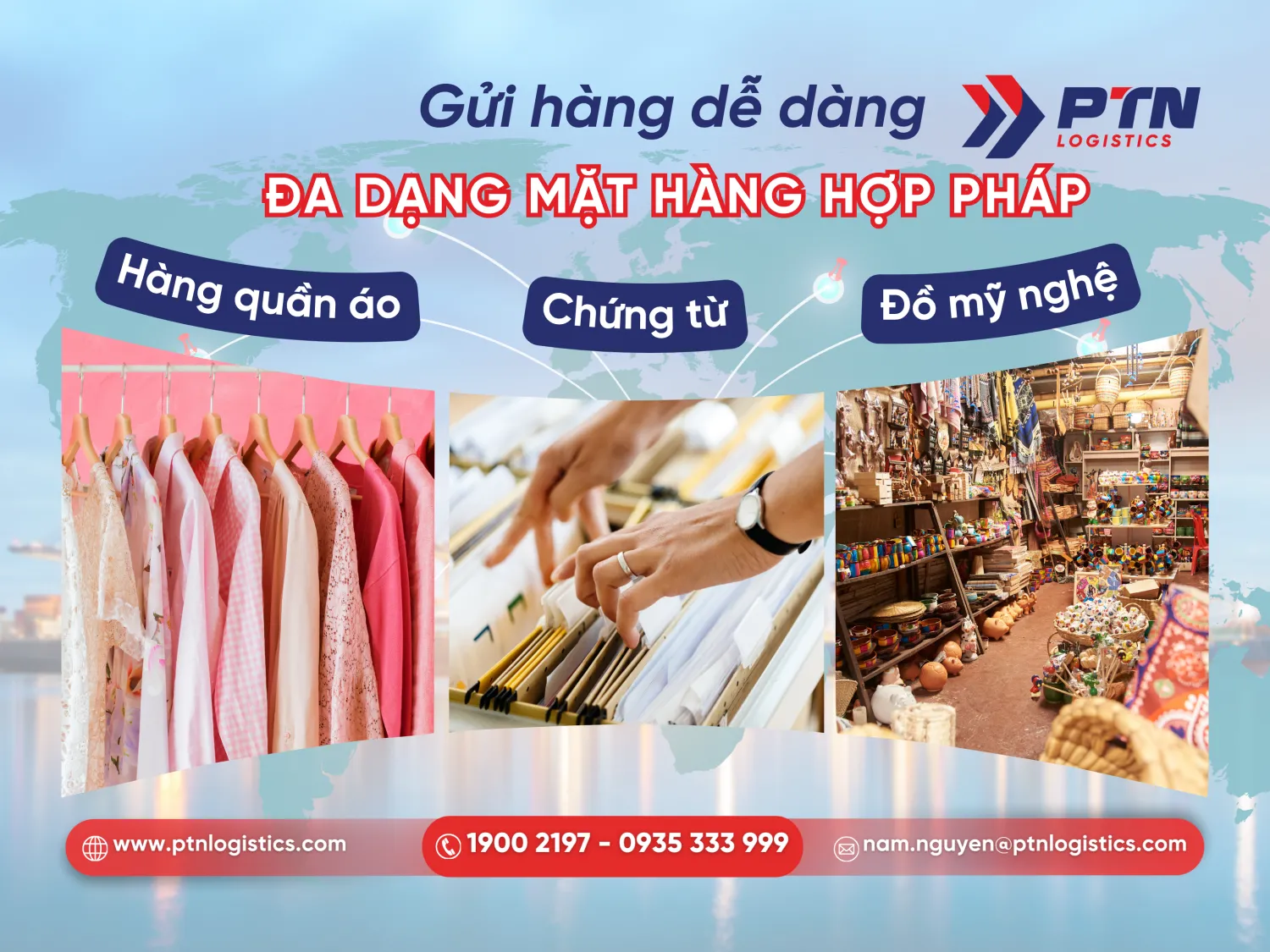 Măt hàng được phép gửi đi nước ngoài