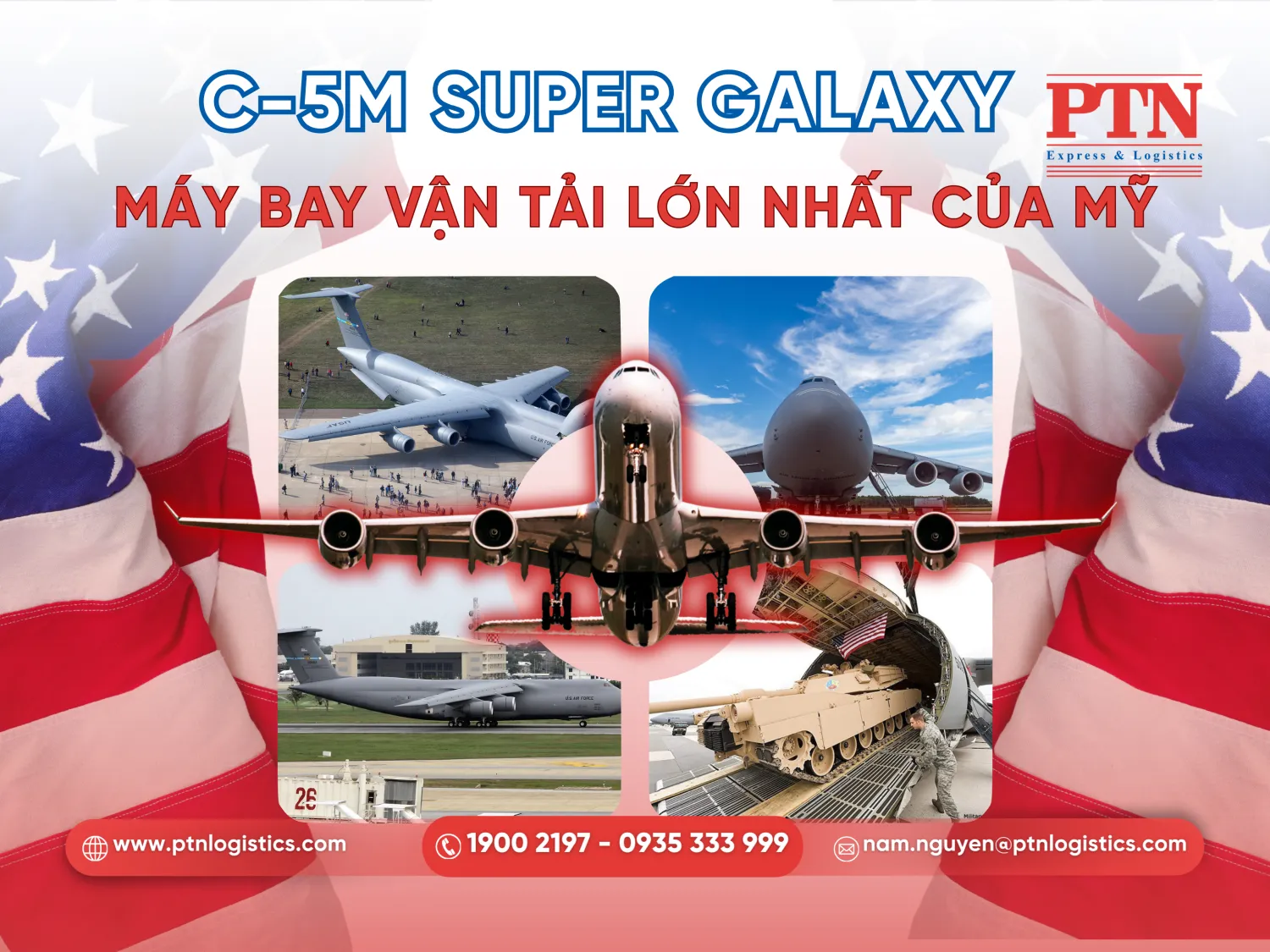 Máy bay vận tải lớn nhất của Mỹ