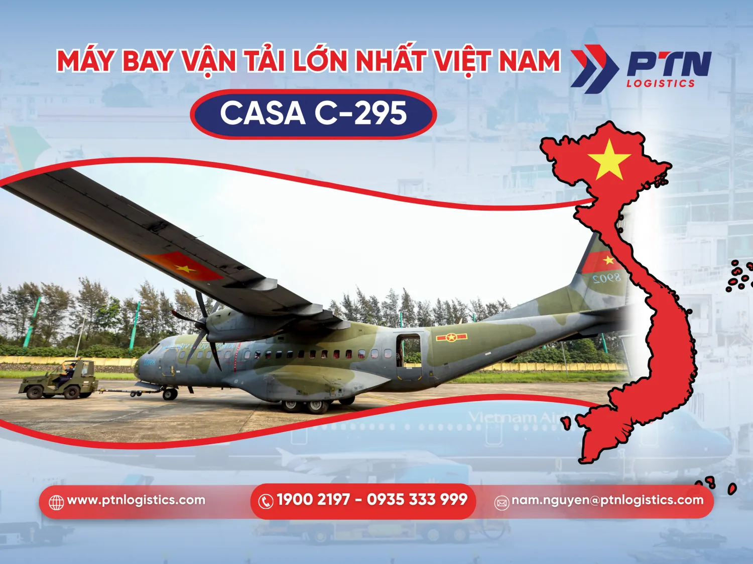 Máy bay vận tải lớn nhất Việt Nam