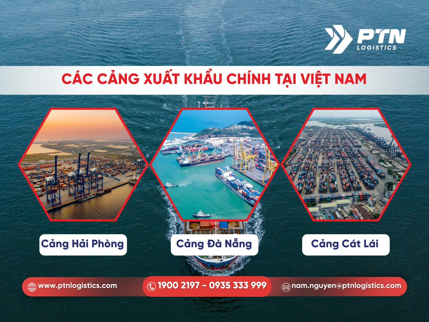 Một số cảng xuất khẩu chính tại Việt Nam