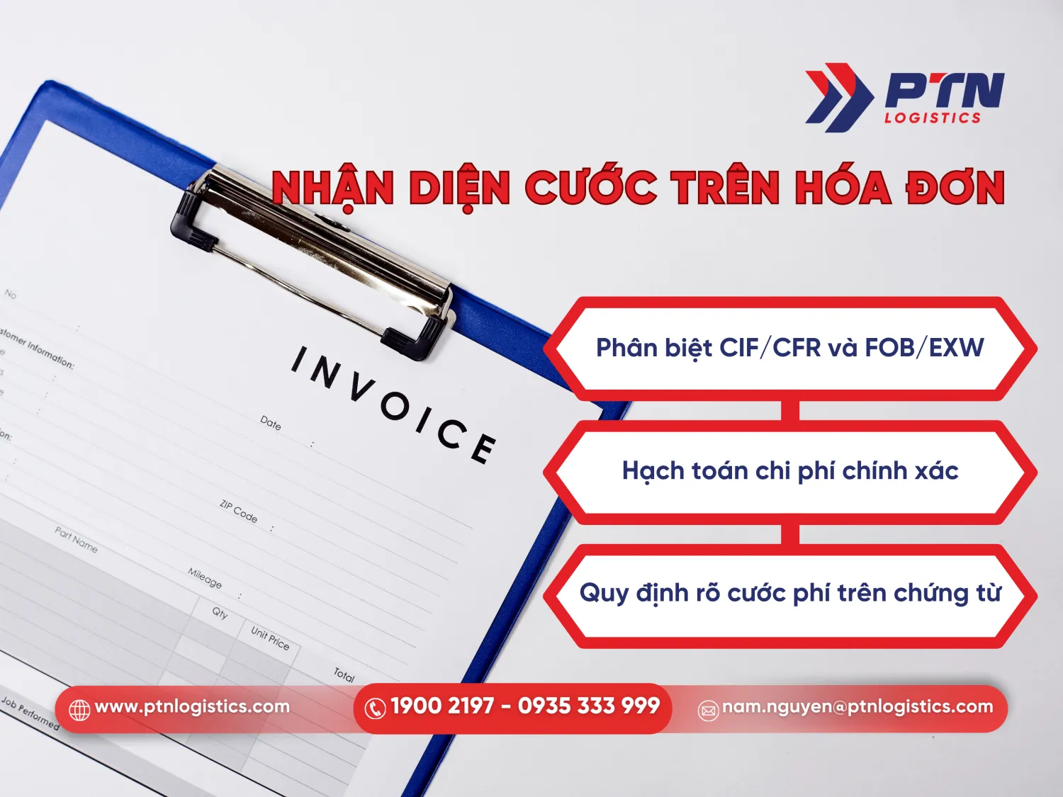 Nhận biết giữa Freight repaid trên hóa đơn thương mại