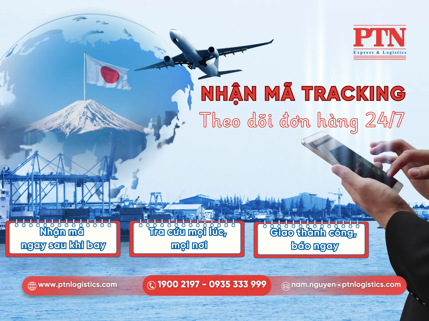 Nhận mã và theo dõi đơn hàng