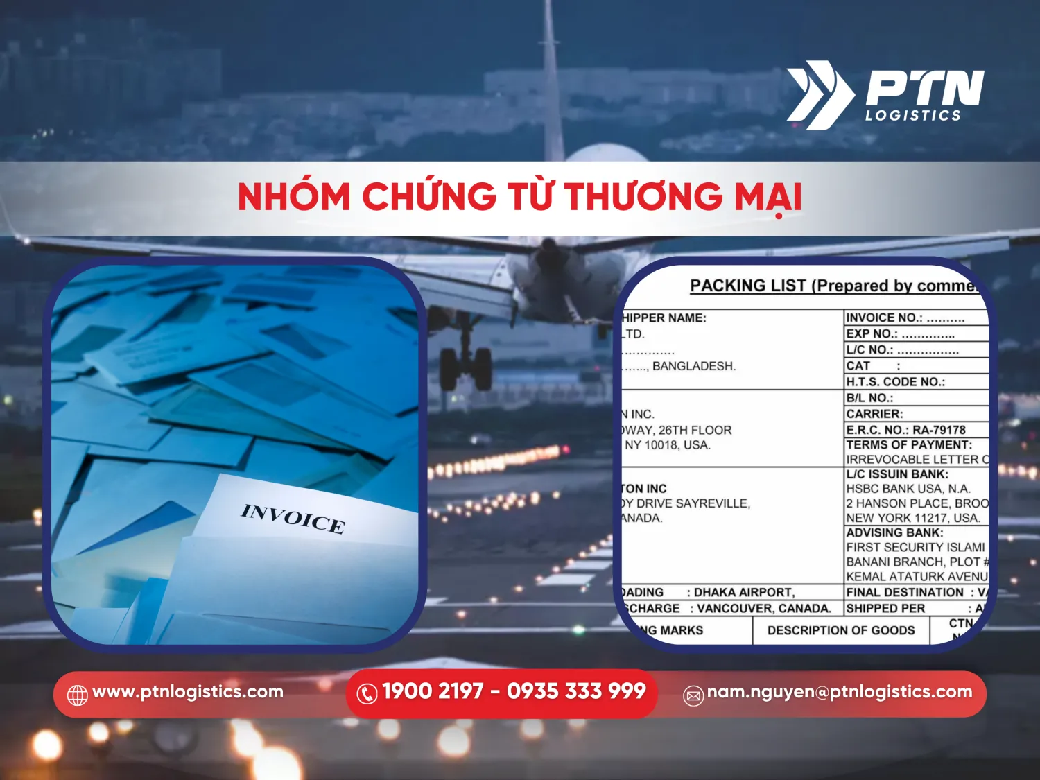 Nhóm các chứng từ thương mại