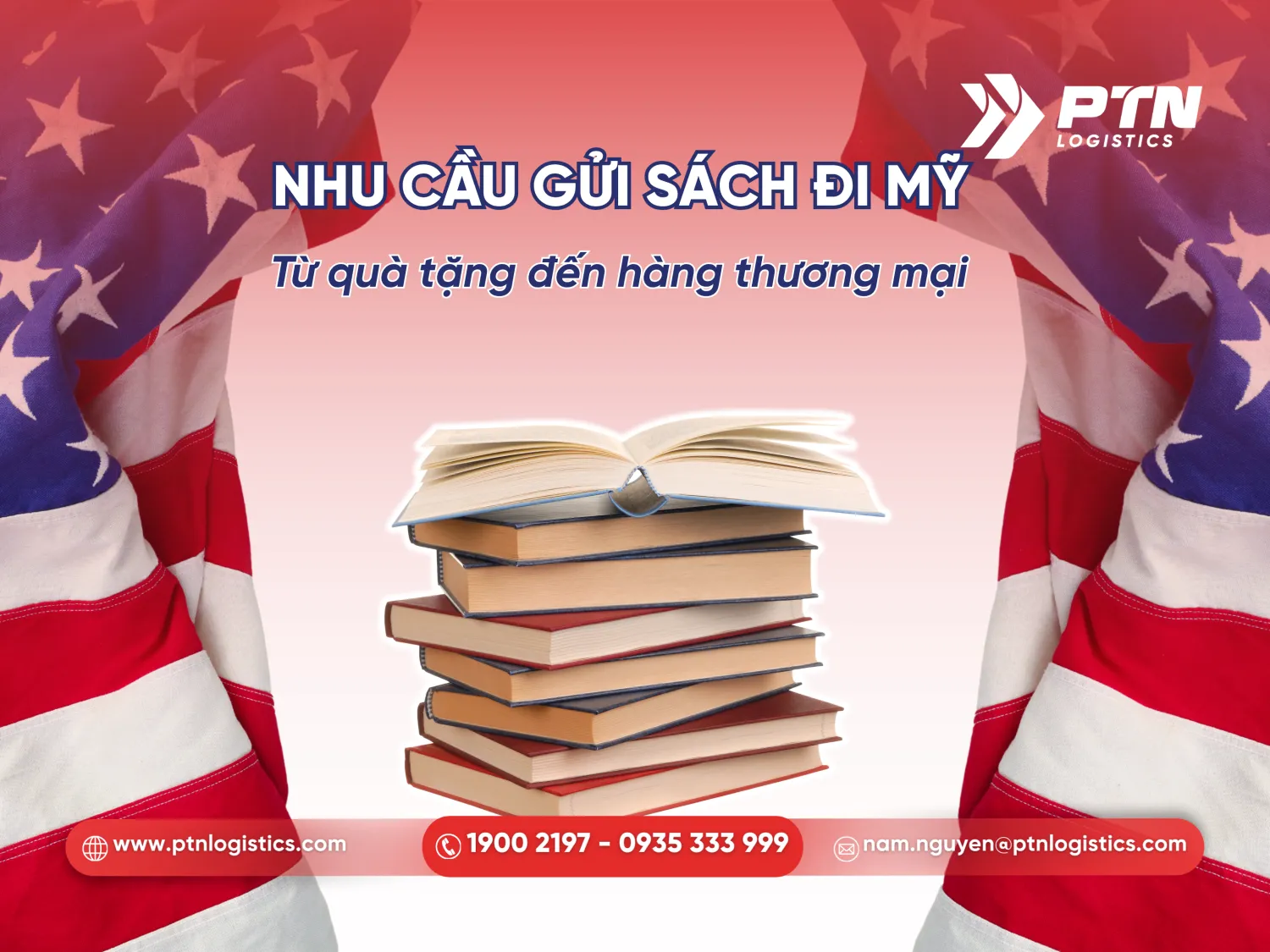 Nhu cầu gửi sách đi Mỹ từ Việt Nam hiện nay