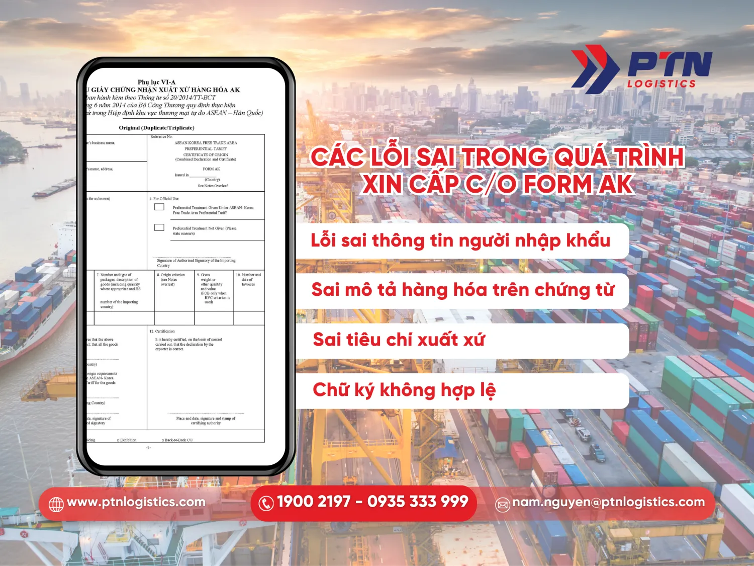 Những lỗi sau trong quá trình xin cấp AK