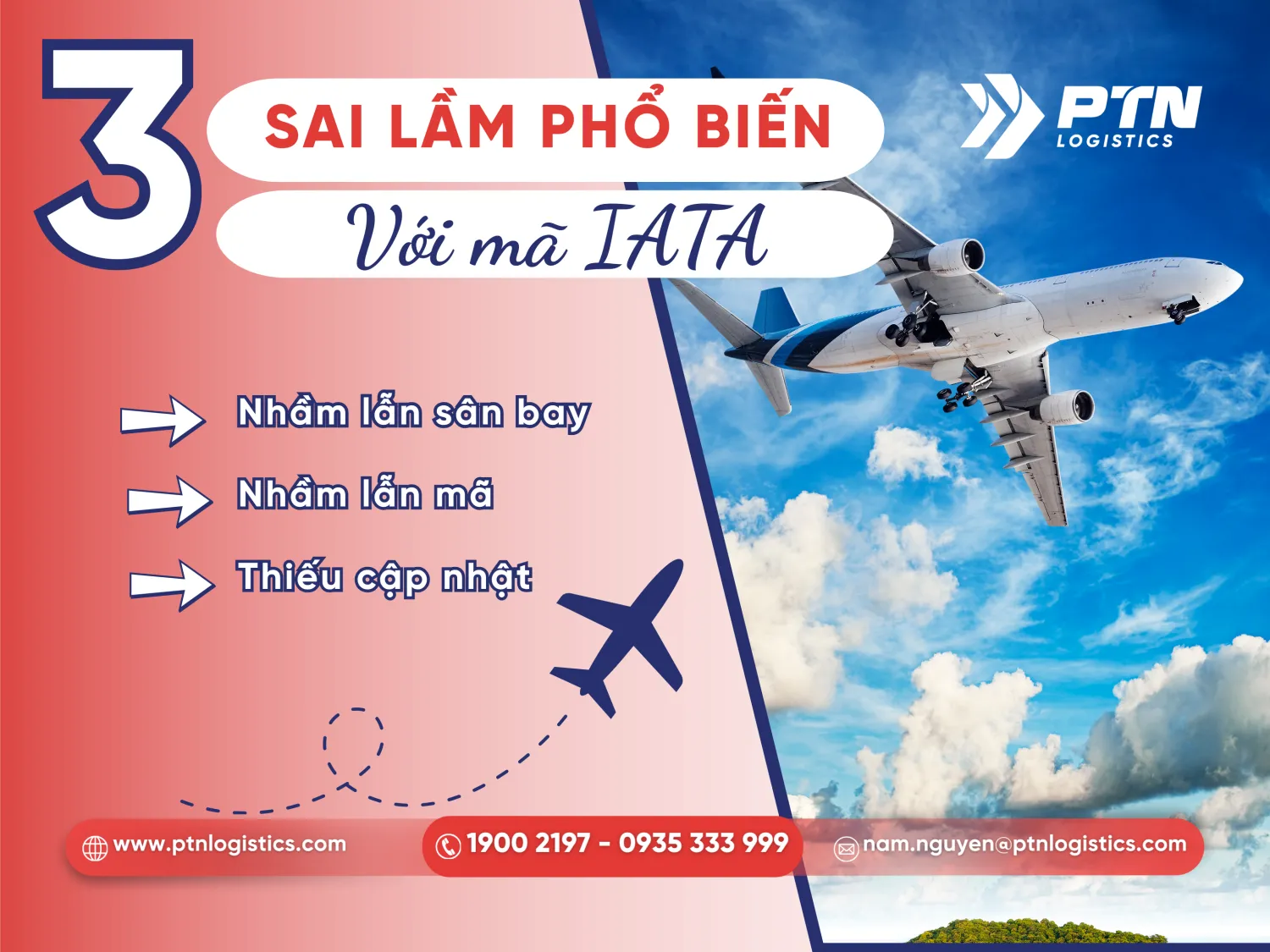 Những lỗi thường gặp với IATA