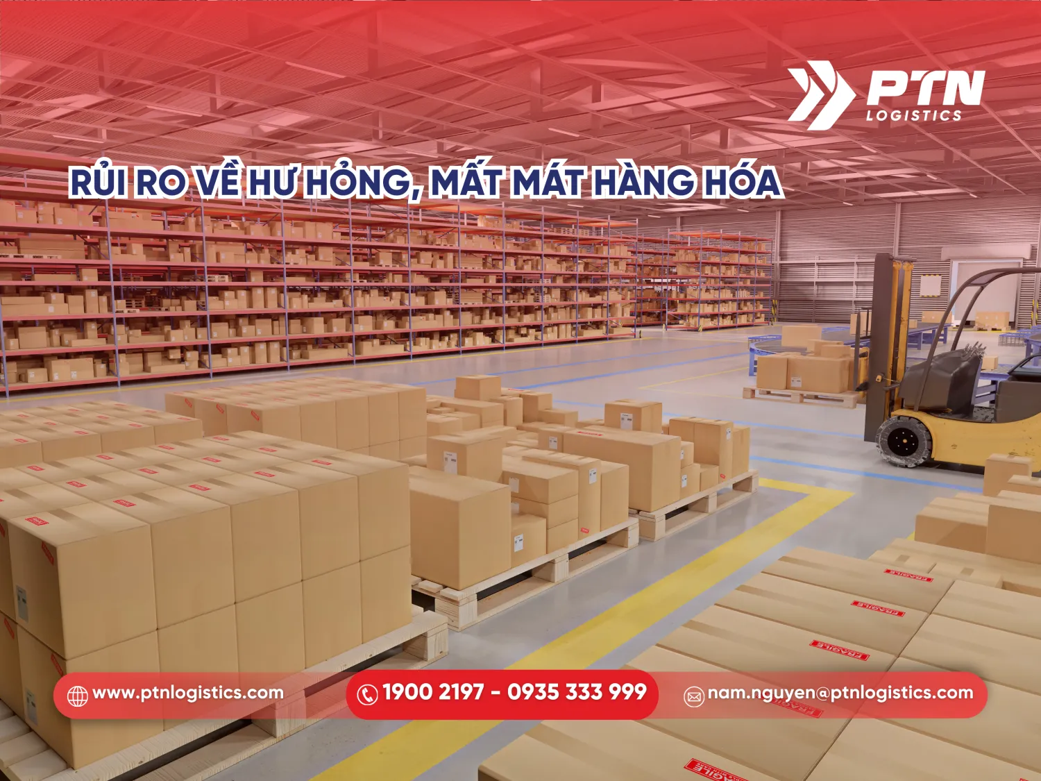 Những rủi ro hư hỏng mất mát hàng hóa
