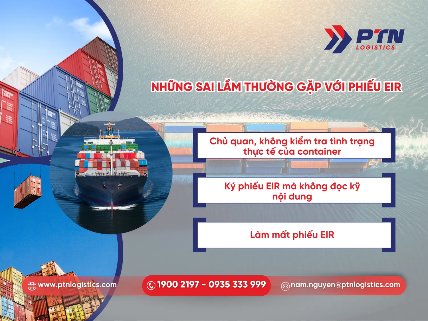 Những sai lầm thương gặp đối với phiếu eir