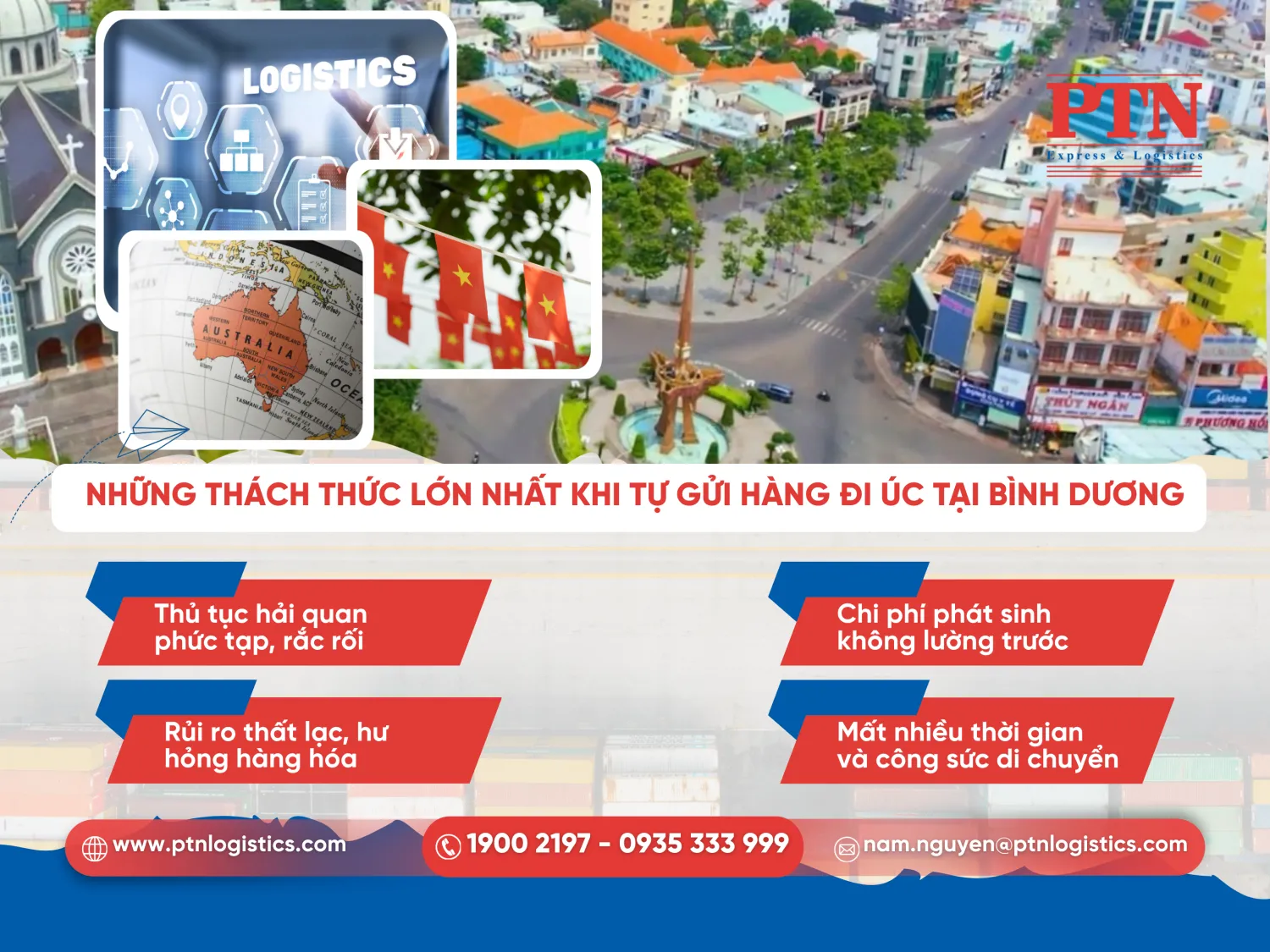 Những thách thức lớn nhất khi tự gửi hàng đi Úc tại Bình Dương