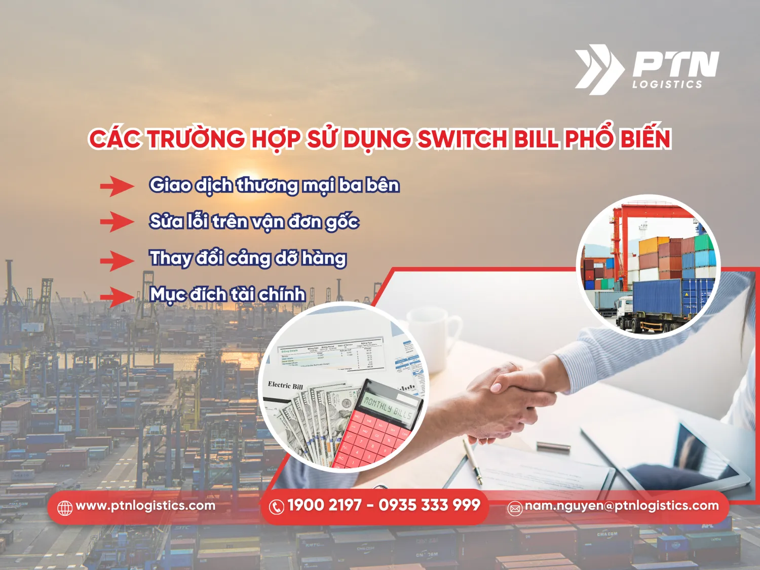 Những trường hợp sử dụng switch bill