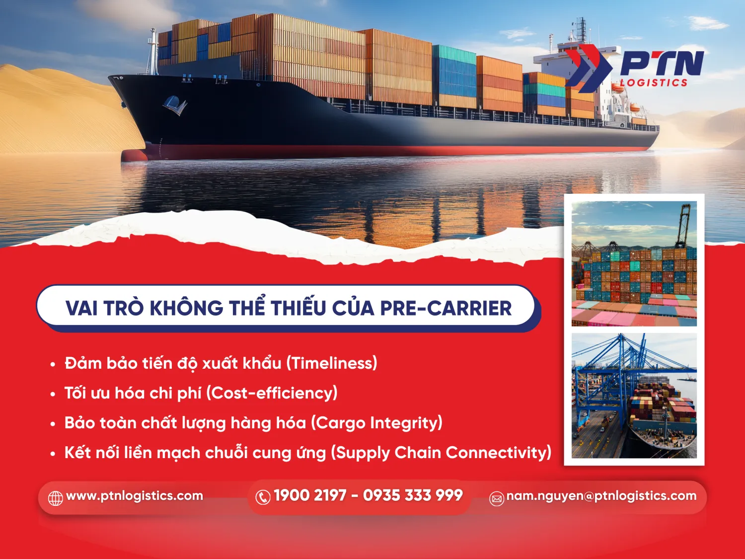 Những vai trò không thể thiếu của Pre-carrier