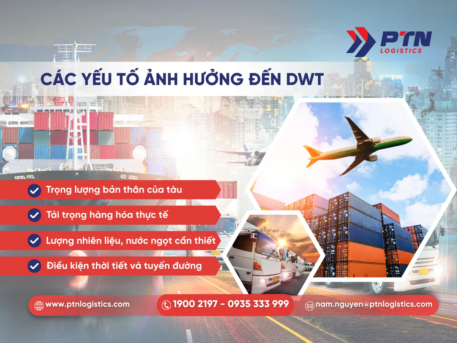 Những yếu tố ảnh hưởng đến DWT