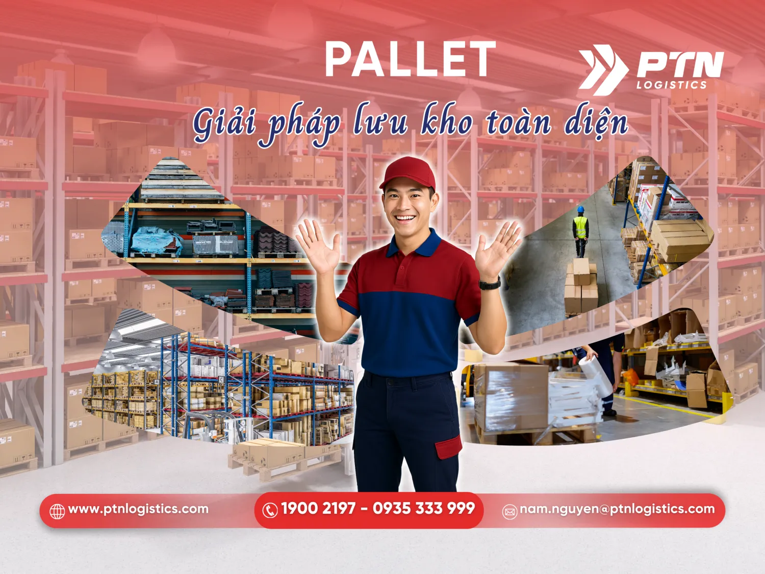 Pallet giúp để quản lý và tìm kiếm