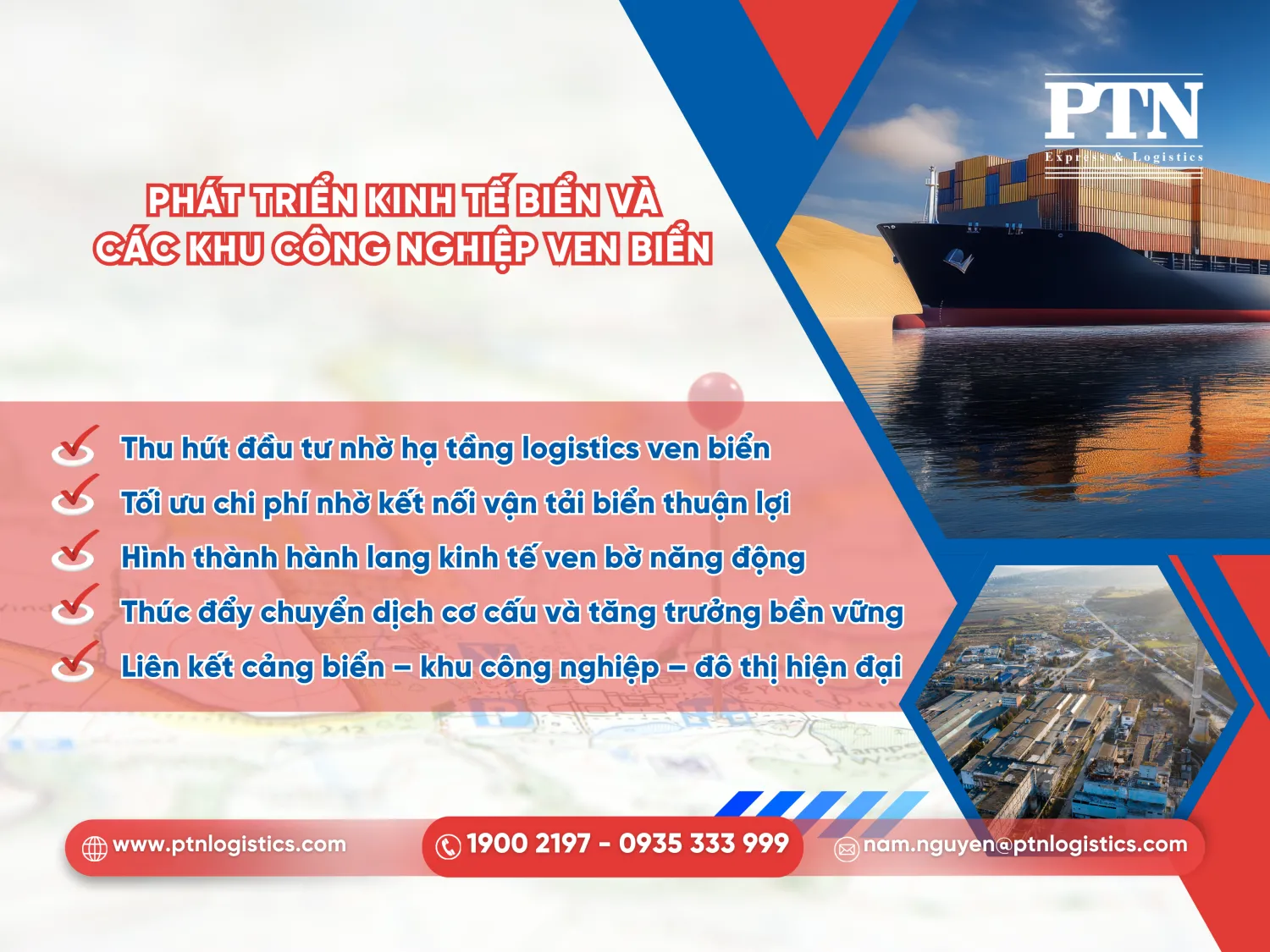 Phát triển kinh tế biển và các khu công nghiệp ven biển
