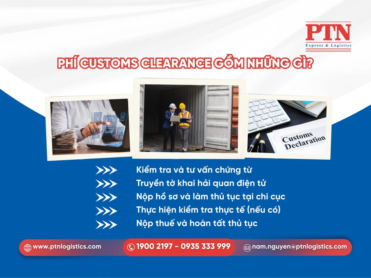 Phí customs clearance