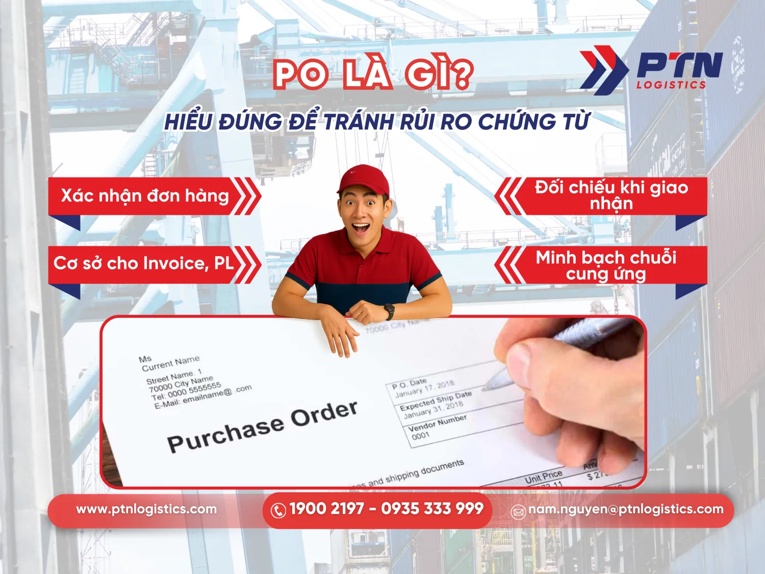 PO là gì? Hiểu đúng để tránh rủi ro chứng từ