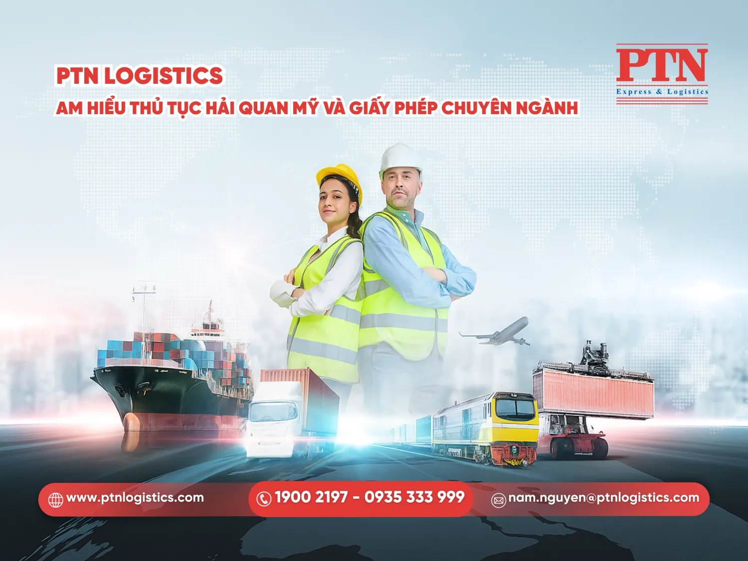 PTN Logistics am hiểu thủ tục hải quan Mỹ và giấy phép chuyên ngành