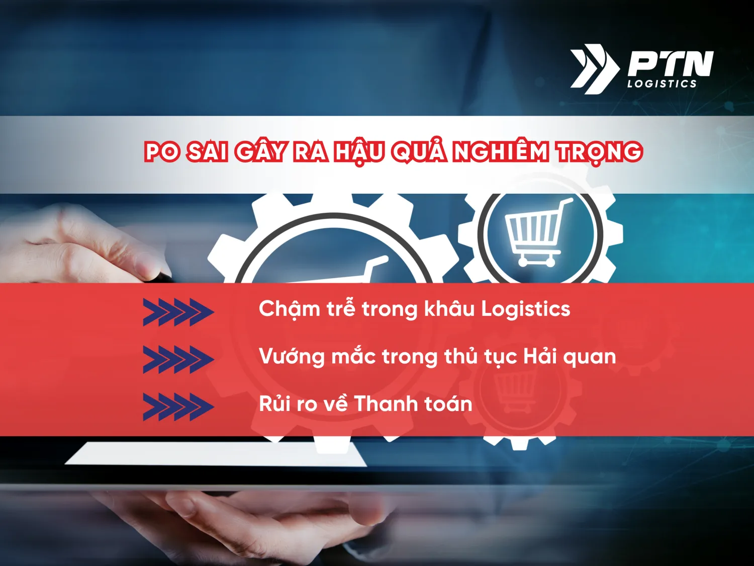 Purchase order sai gây ra hậu quả nghiêm trọng