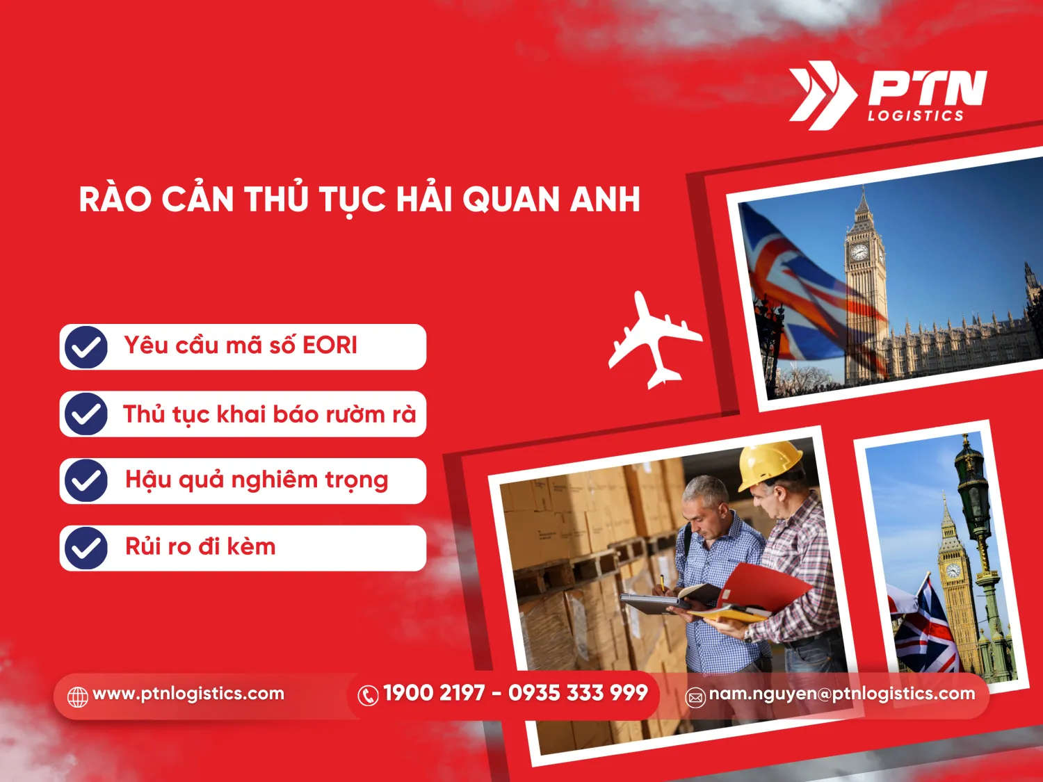 Rào cản của thủ tục hải quan Anh