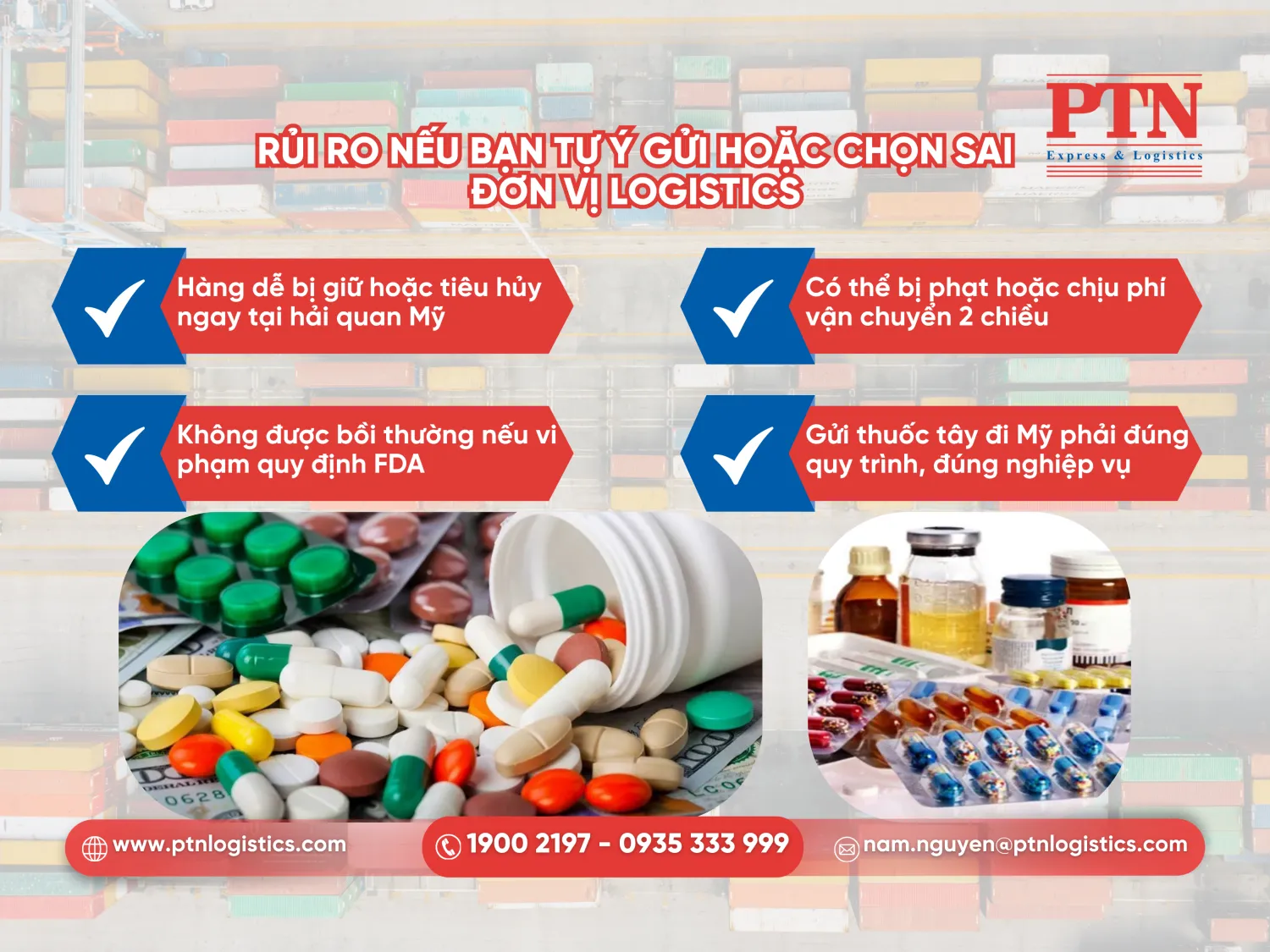 Rủi ro nếu bạn tự ý gửi hoặc chọn sai đơn vị logistics