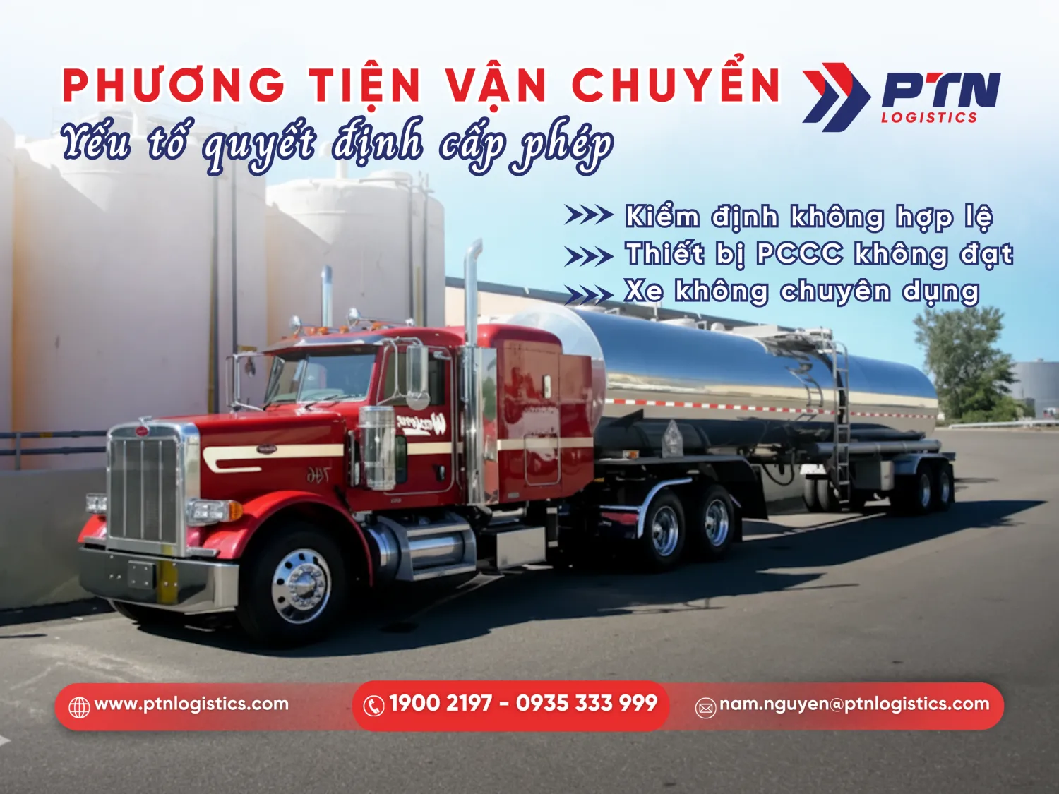 Sai sót trong phương tiện vận chuyển ảnh hưởng việc cấp phép