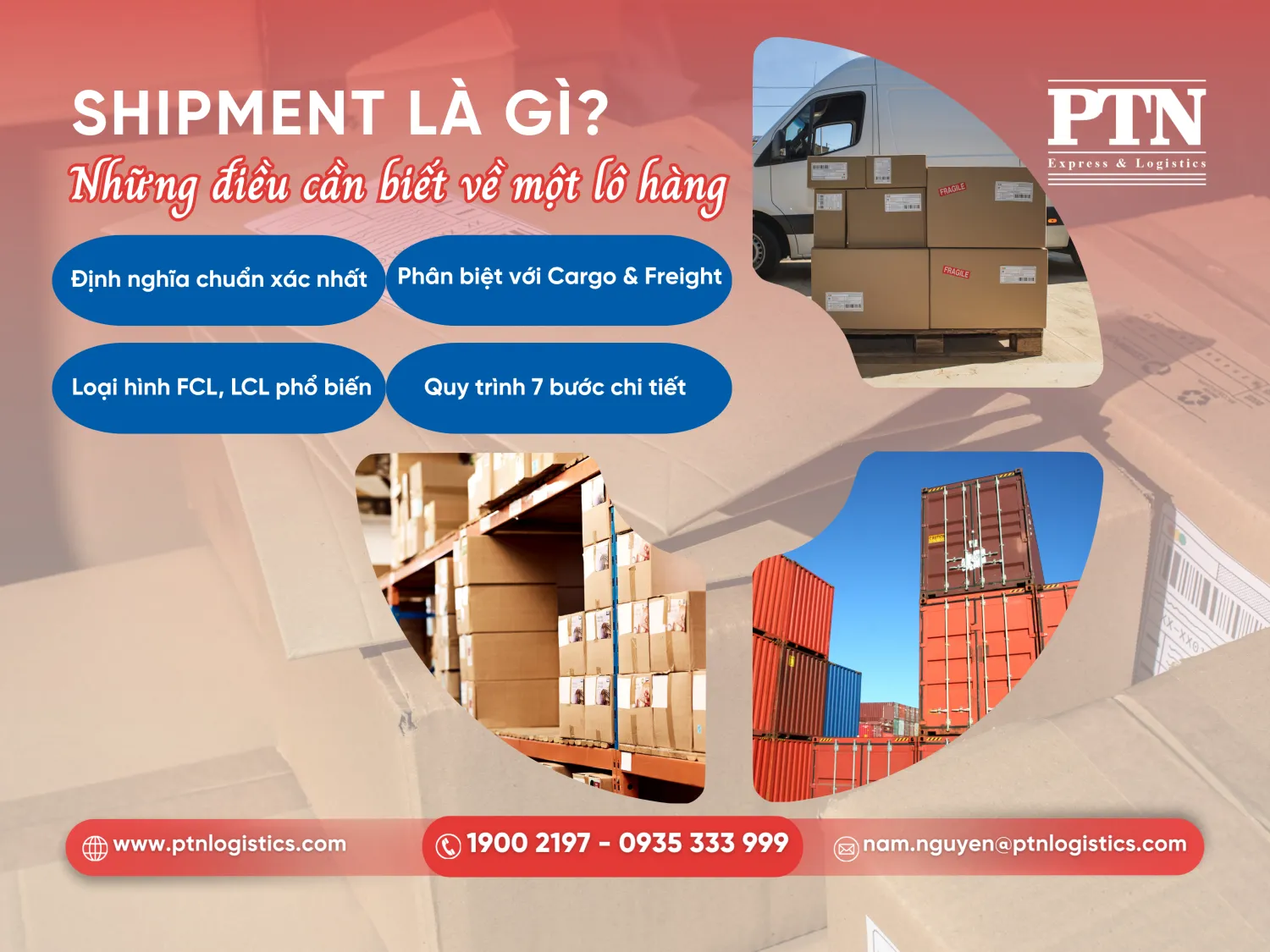 Shipment là gì trong xuất nhập khẩu