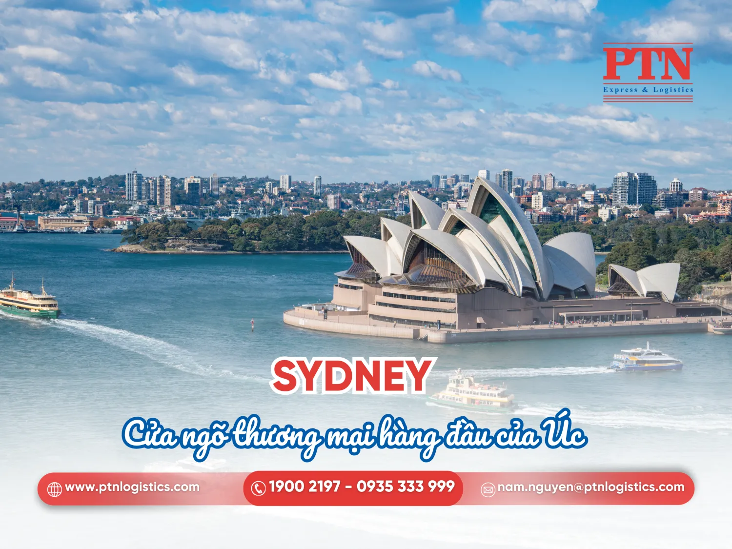 Sydney - Cửa ngõ thương mại hàng đầu của Úc