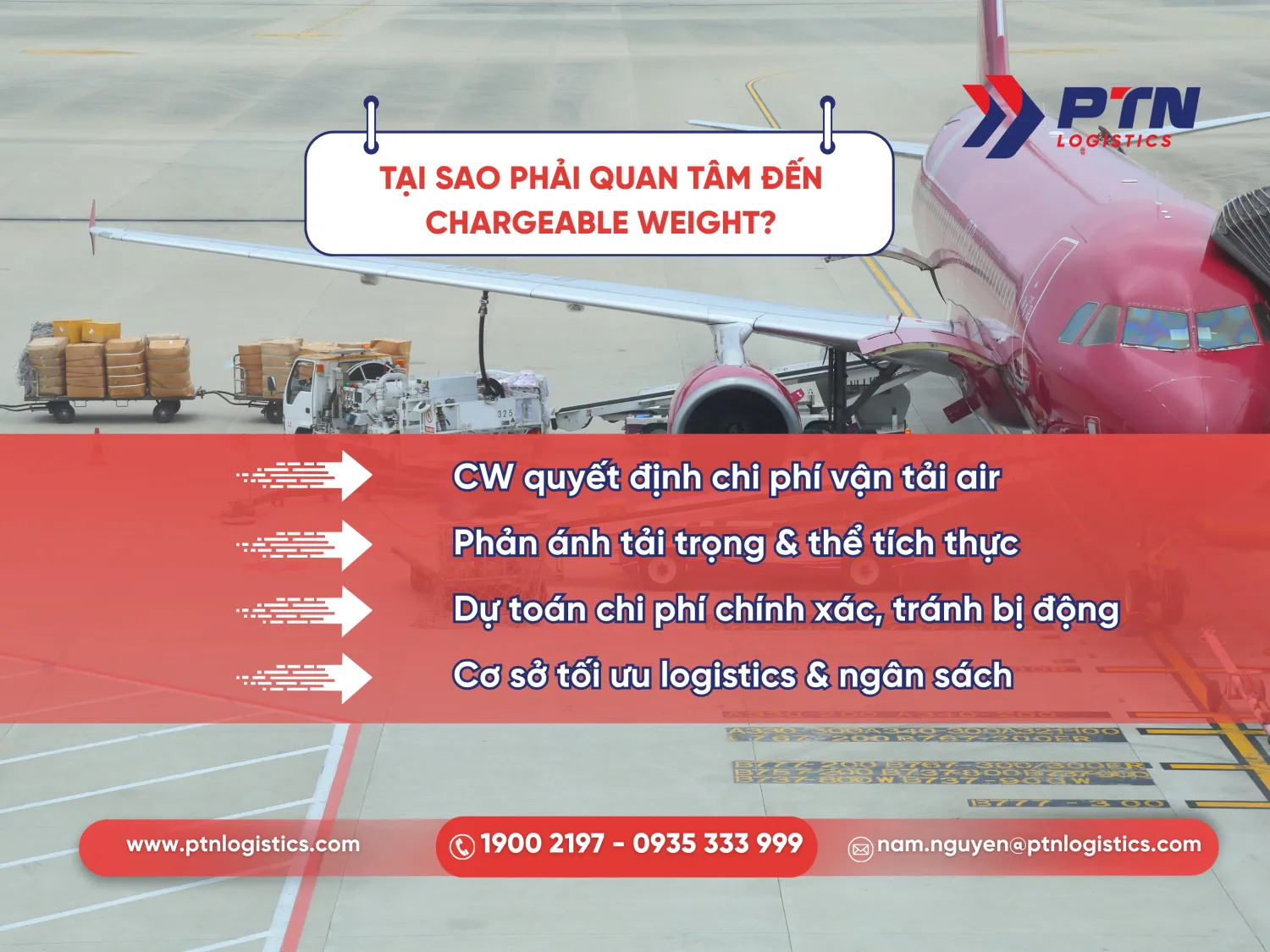 Tại sao phải quan tâm đến chỉ spps chargeable weight