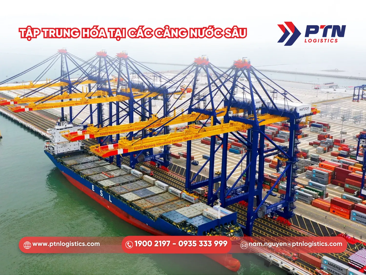 Tập trung hóa tại cảng biển nước sâu