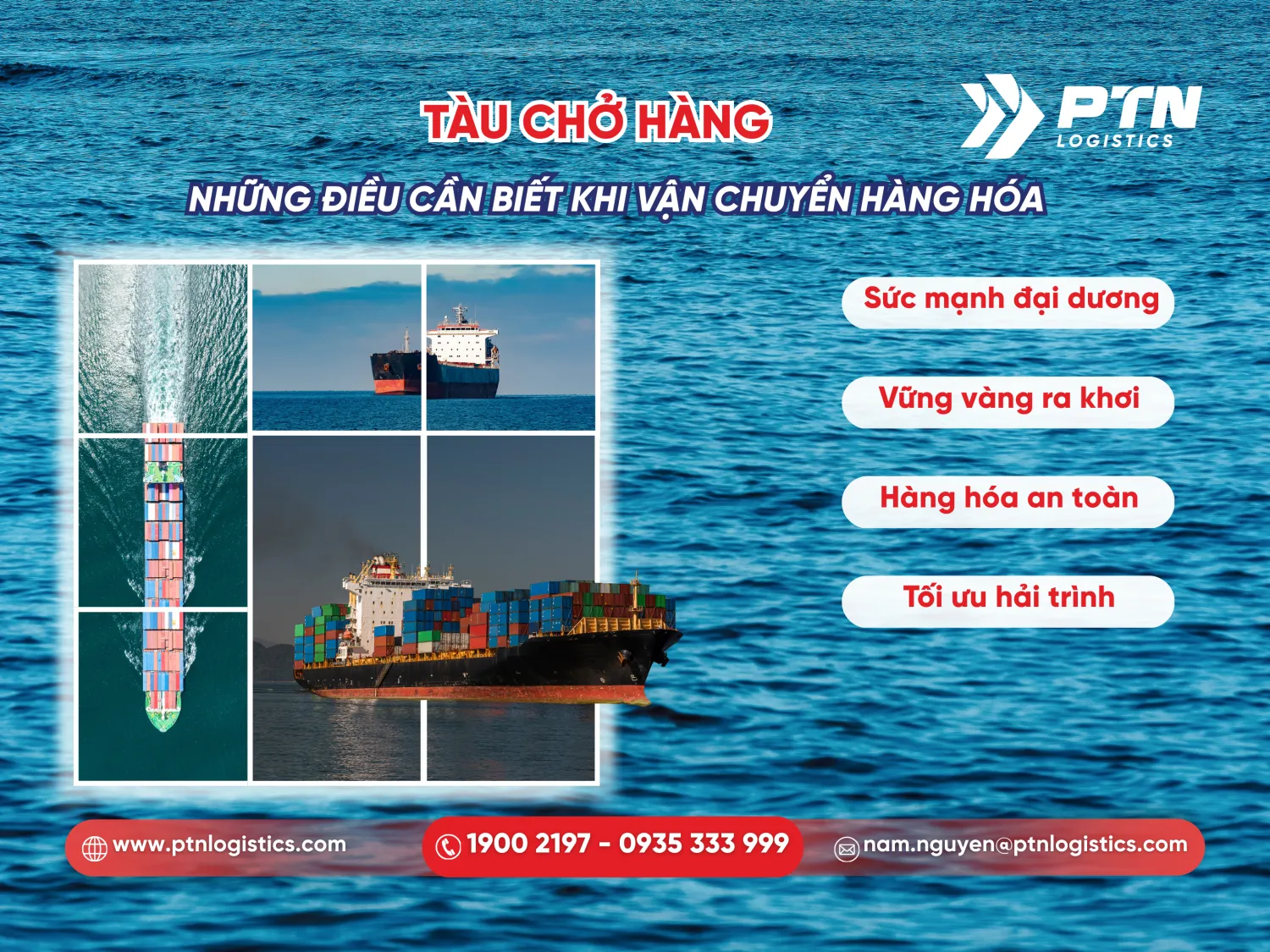 Tàu chở hàng những điều cần biết khi vận chuyển hàng hóa