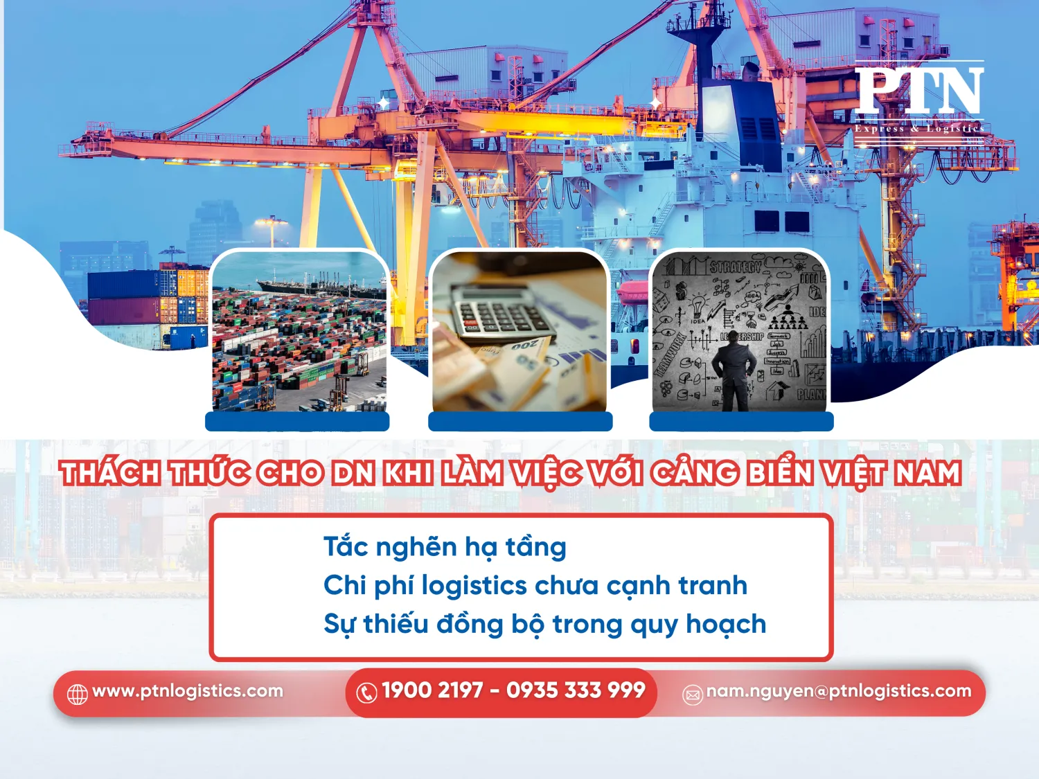 Thách thức cho doanh nghiệp khi làm việc với cảng biển Việt Nam