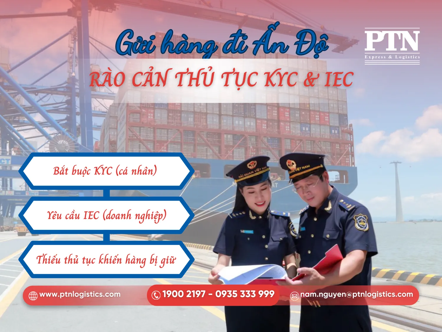 Thách thức về thủ tục hải quan
