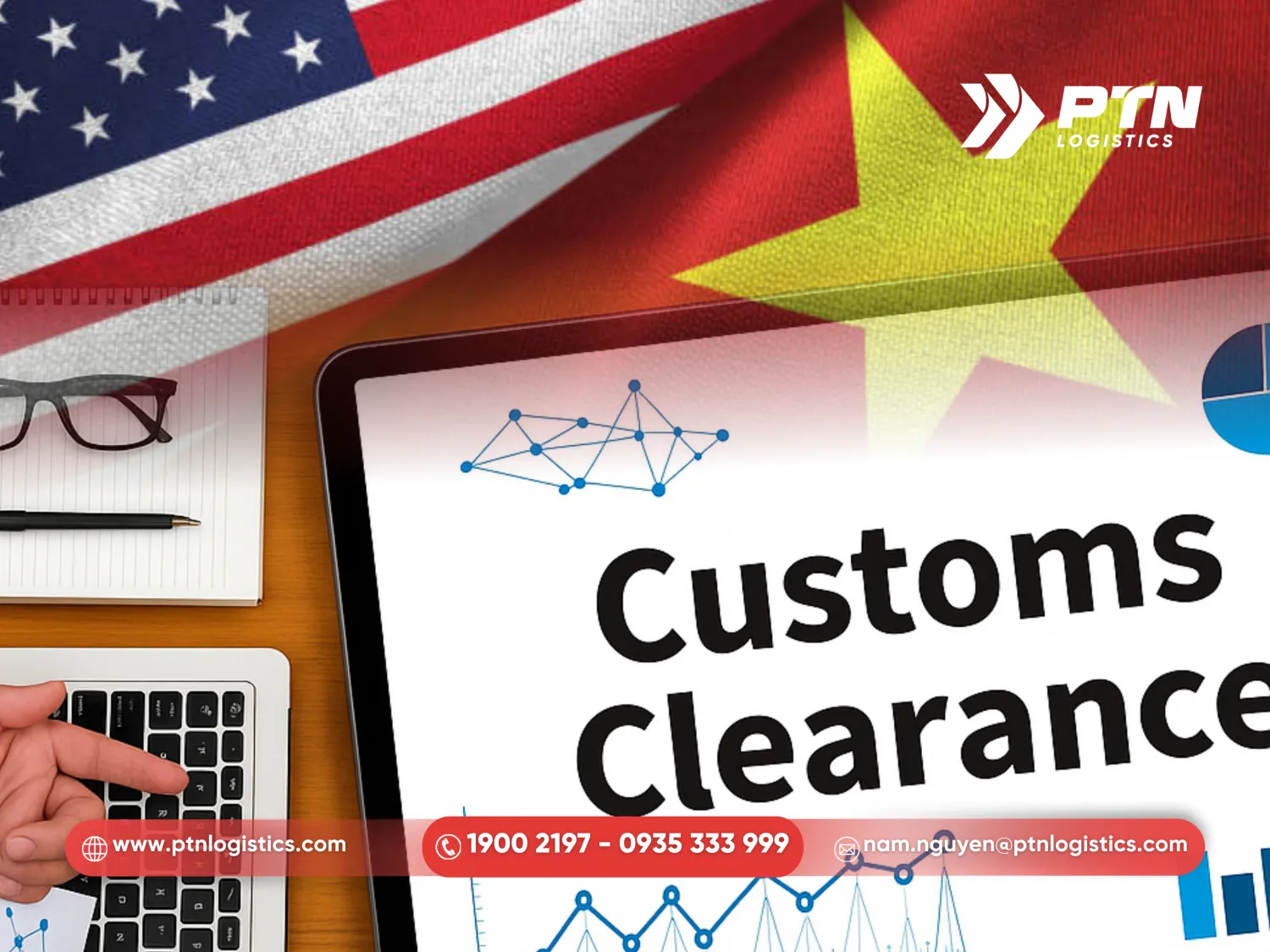 Thủ tục hải quan hai đầu tại Việt Nam và Mỹ